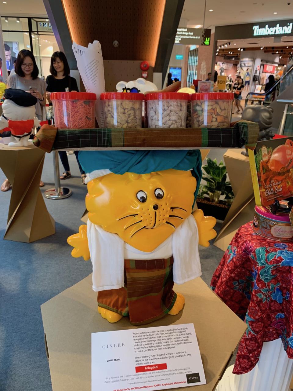 SINGA mascot by Gin Lee studio. (PHOTO: Yahoo Lifestyle Singapore)