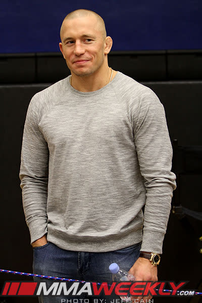 GSP Didn't Want to Fight Johny Hendricks Because He Believes He Lost to Josh Koscheck