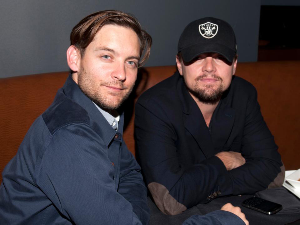 leo dicaprio and tobey maguire