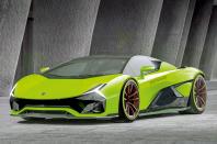 <p>Lamborghini’s dramatic-looking supercar will continue to draw the bulk of its power from a highly strung, large-capacity V12 engine – but with a new hybrid element that, bosses suggest, will make it significantly more powerful than today’s model. </p>