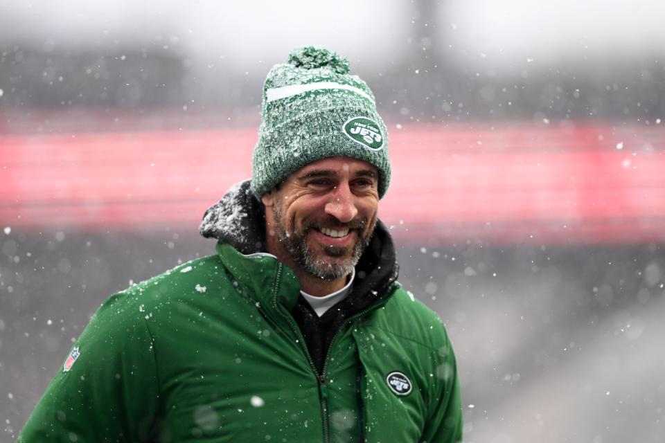Is that the New York Jets quarterback or a future vice presidential candidate? Robert F. Kennedy Jr. confirms to New York Times that he's considering Aaron Rodgers as his running mate.