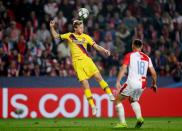 Champions League - Group F - SK Slavia Prague v FC Barcelona