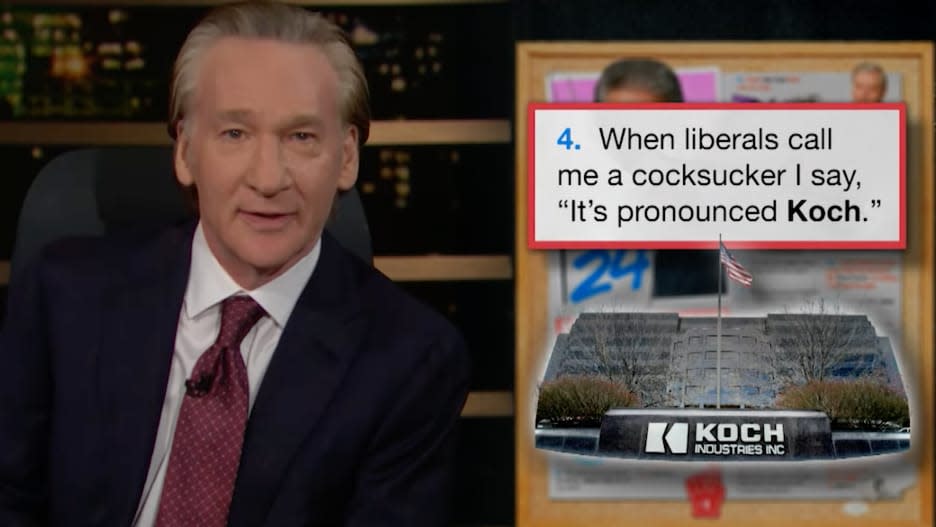 Bill Maher Joe Manchin Koch