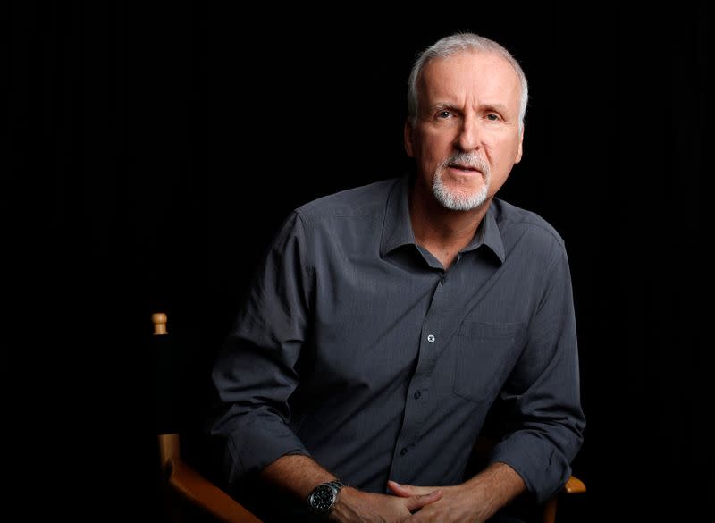 Director James Cameron poses for a portrait in Manhattan Beach