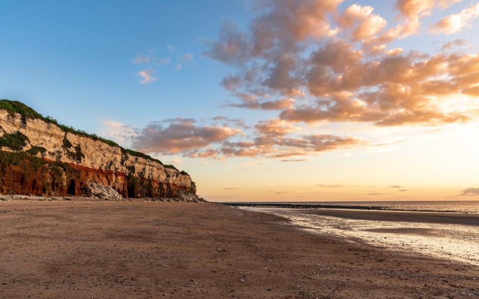 The Hunstanton Cliffs in Norfolk, England - BerndBrueggemann/Getty