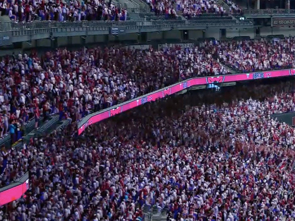 MLB virtual crowd