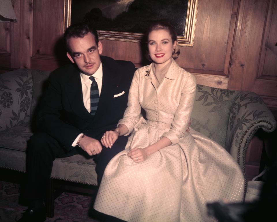 Prince Rainier III of Monaco and Grace Kelly