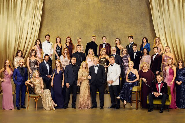 <p>Sonja Flemming/CBS via Getty</p> 'The Young & The Restless' cast