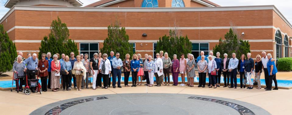 Gulf Breeze Hospital Auxiliary recently recognized over 60 volunteers for their service and dedication.