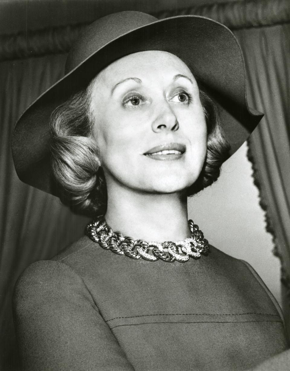 Estée Lauder in the 1970s.