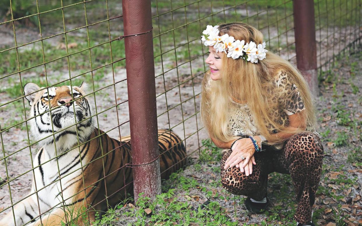 Carole Baskin speaks to The Telegraph Magazine on life since Netflix's The Tiger King - Photo for The Washington Post by Zack Wittman