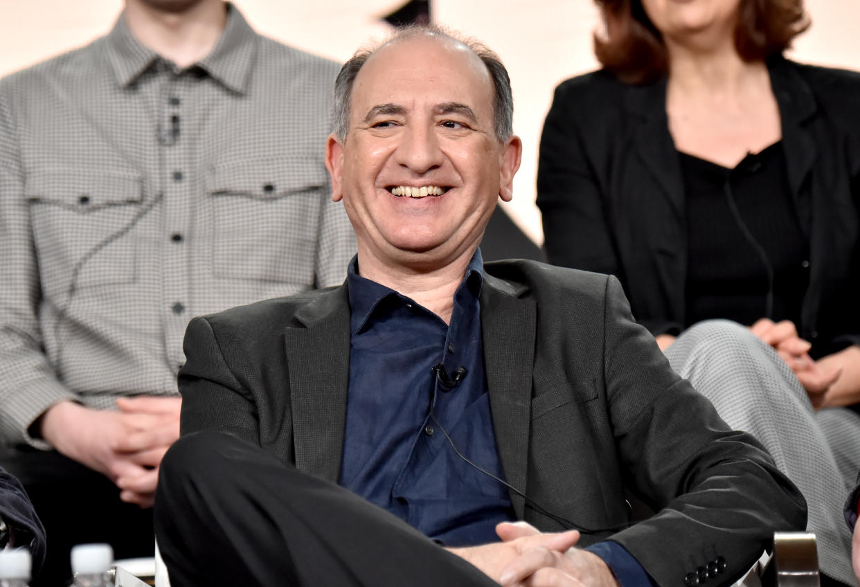 Armando Iannucci of 'Avenue 5' appears onstage during the HBO segment of the 2020 Winter Television Critics Association Press Tour on January 15, 2020. (Photo by Jeff Kravitz/Getty Images for WarnerMedia)