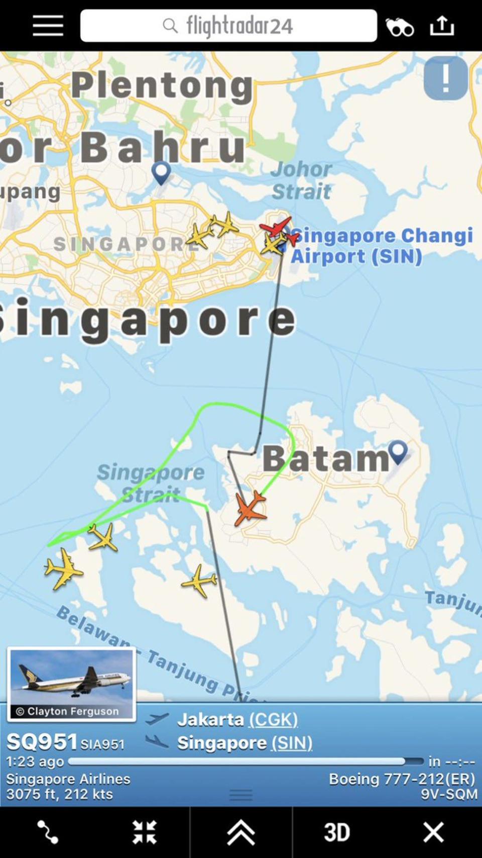 Singapore Airlines bomb hoax: flight from Mumbai escorted by fighter jets after pilot raised alarm