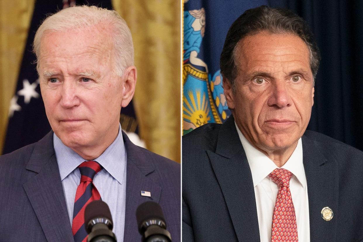 Joe Biden, Andrew Cuomo