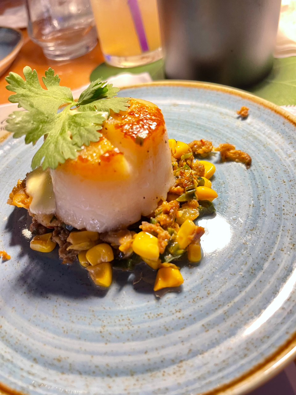 Kolucan Mexican Bar and Grill, a new restaurant in Sarasota offering an "elevated approach to traditional Mexican dishes" such as the Callo de Hacha de Colima (pan-seared sea scallops with street corn huitlachoche risotto) pictured here, will open Thursday, Aug. 31.