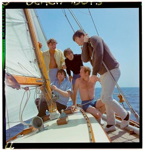 "The Beach Boys" by The Beach Boys includes exclusive photos of the band.