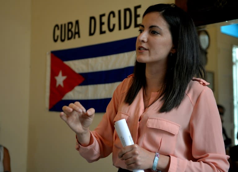 The daughter of late Cuban dissident Oswaldo Paya, Rosa Maria Paya, is just one of several opposition leaders seeking a new way to bring about change