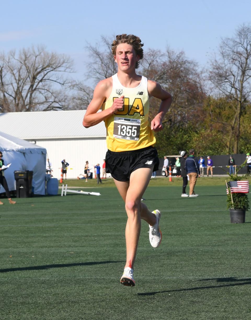Upper Arlington's Thomas McMahon placed fifth in Division I.