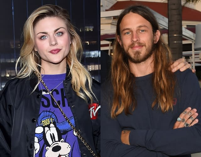 Frances Bean Cobain & Riley Hawk