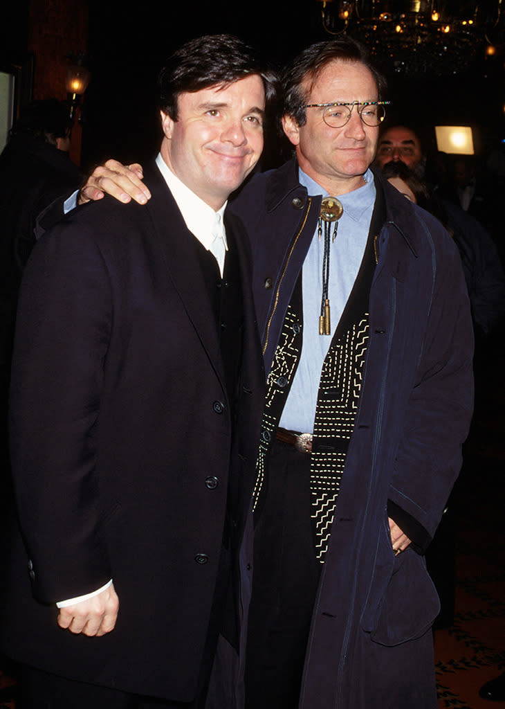 Nathan Lane and Robin Williams