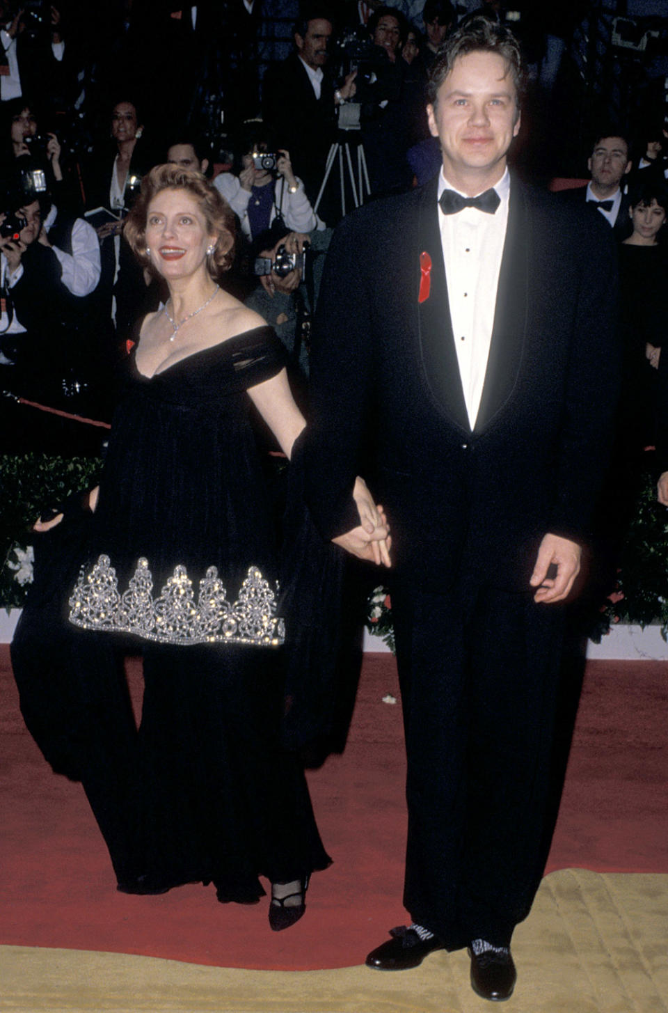 Though she didn't win the Best Actress award for Thelma & Louise at the 1992 Oscars, Sarandon had a pretty sweet consolation prize: She and her then-boyfriend Tim Robbins welcomed a son, Miles, five weeks later.