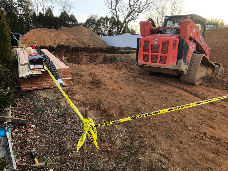 Skeletal remains found during home excavation on Narrumson Rd in Wall Township