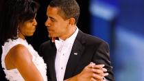 <p>The pair had their first dance as President and First Lady when Barack Obama was inaugurated in 2009.</p>