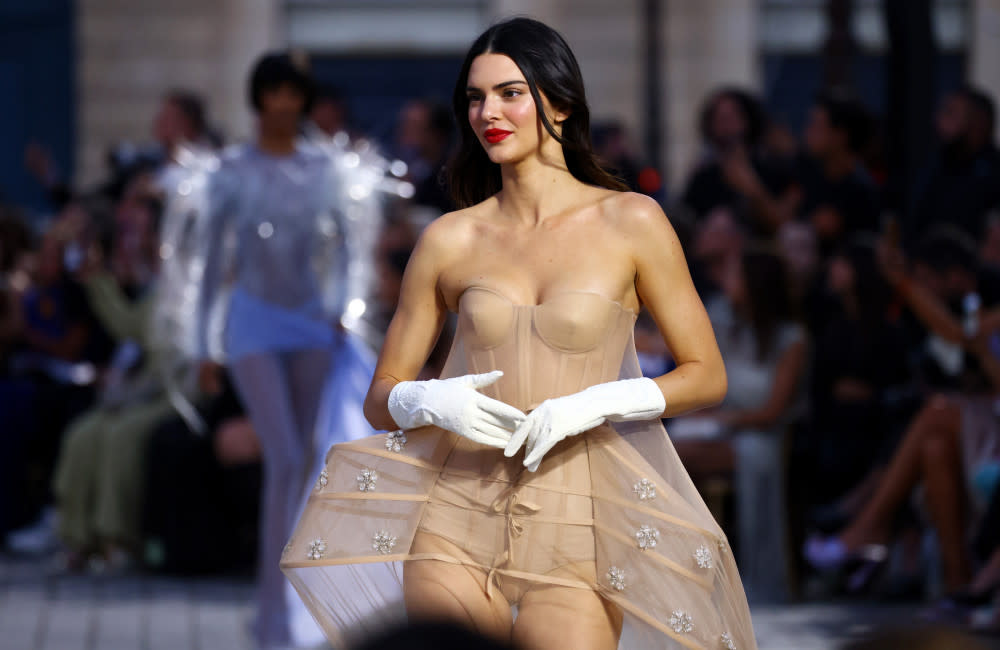 Bad Bunny and Kendall Jenner storm Vogue World's Paris Fashion Week takeover credit:Bang Showbiz