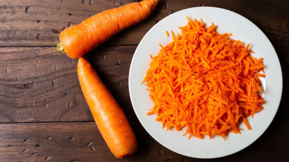 grated carrots