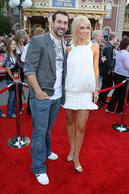 Joey Fatone and Kym Johnson at the Disneyland premiere of Walt Disney Pictures' Pirates of the Caribbean: At World's End