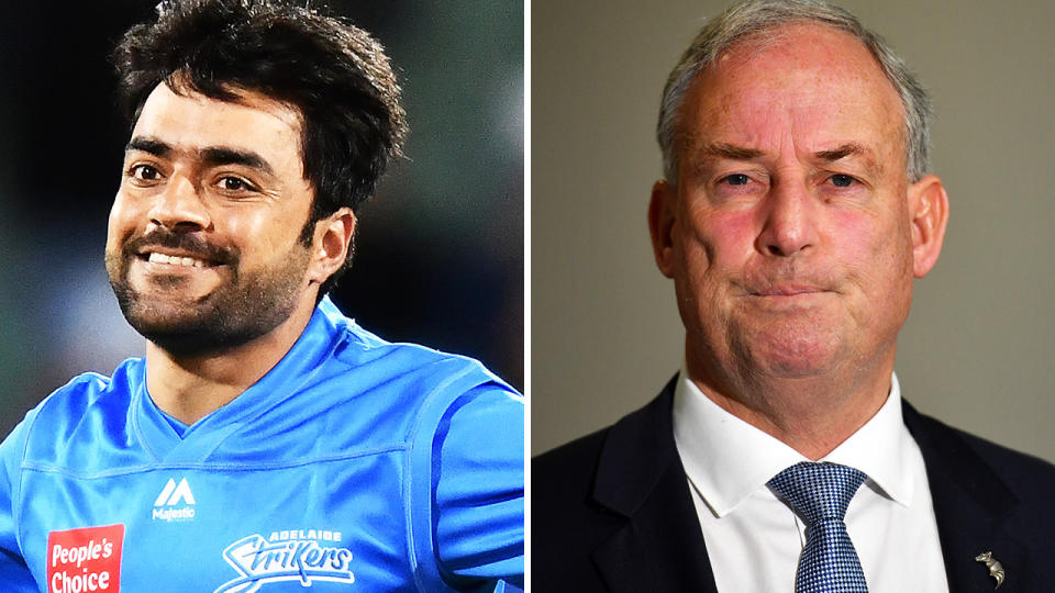 Afghan cricket star Rashid Khan may not play against Australia with the historic Test between the two nations in doubt after the Taliban's return to power.