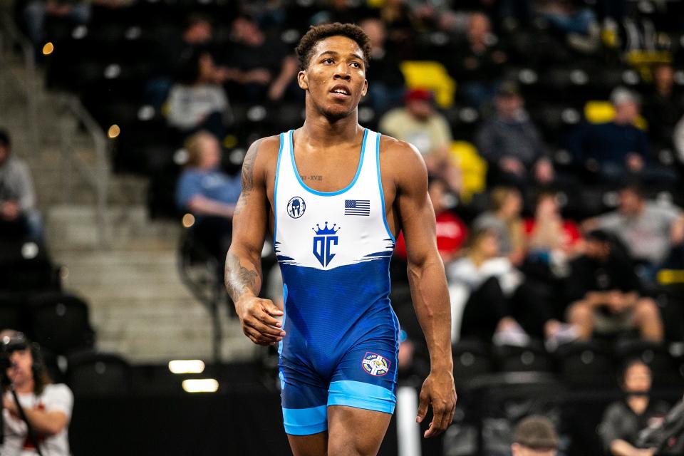 David Carr recently took third at USA Wrestling's world team trials challenge tournament in Coralville. He will wrestle again this week for a spot on USA Wrestling's national team.