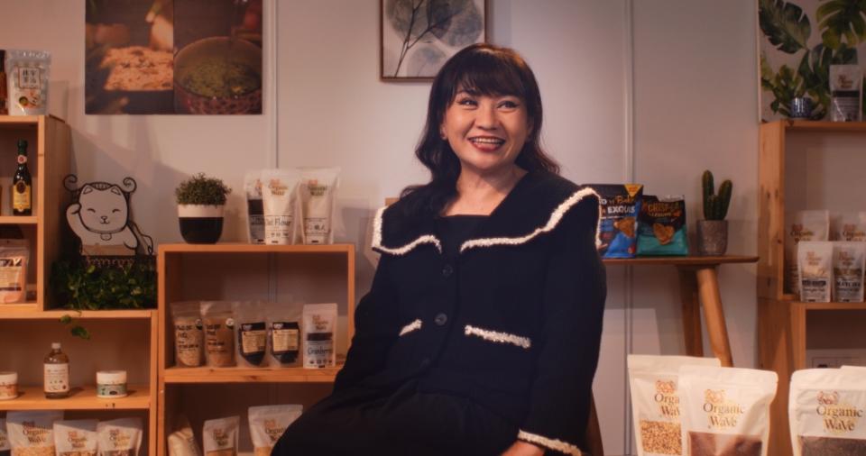 Tan, who ventured into organic and health foods 18 years ago, now runs her company with son and daughter. — Picture courtesy of Shopee Malaysia