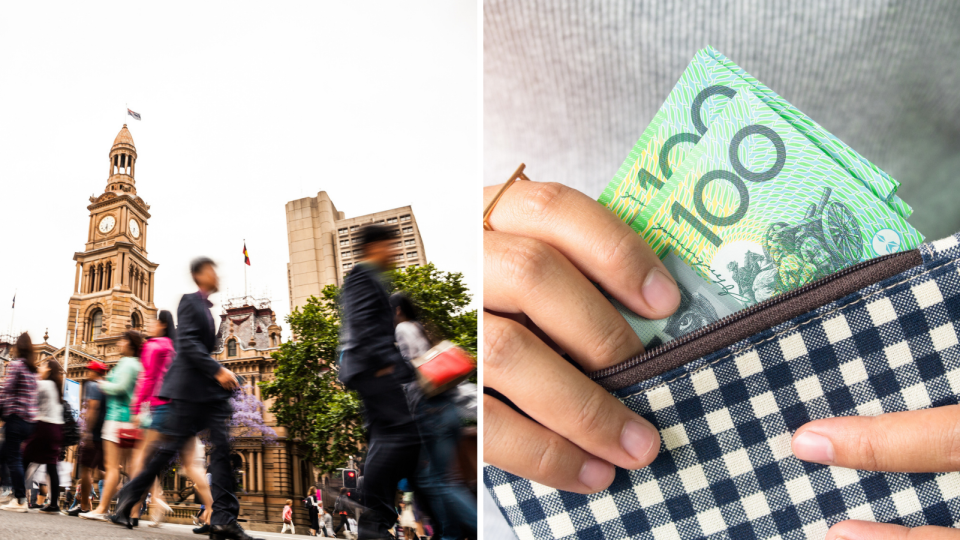 The new minimum wage is $20.33 an hour. (Images: Getty).