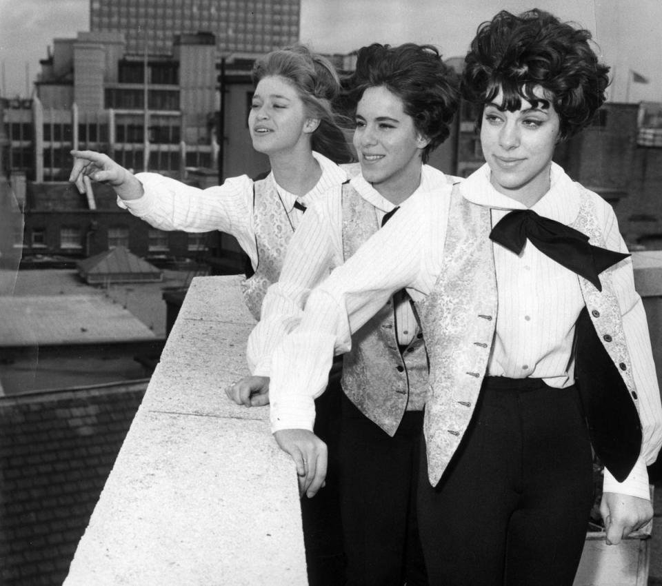 Mary Weiss, Mary Ann Gonser and Margie Gonser in 1964 (PA)