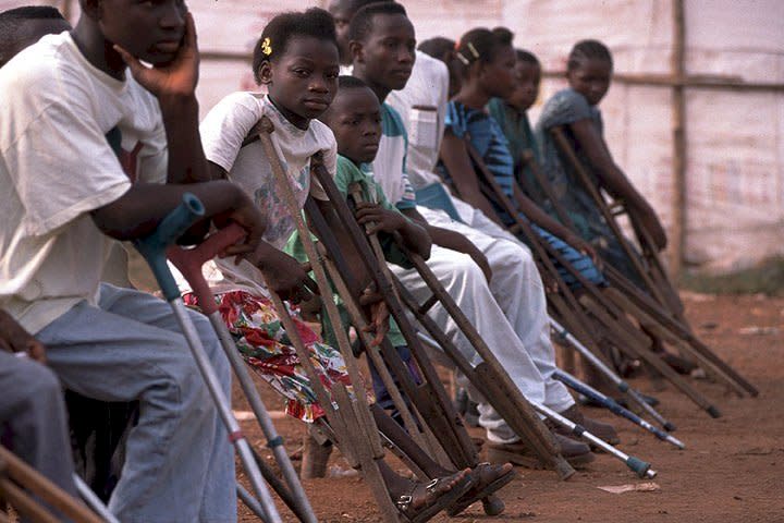 小兒麻痺病例在安哥拉重現。示意圖。(網路圖片)