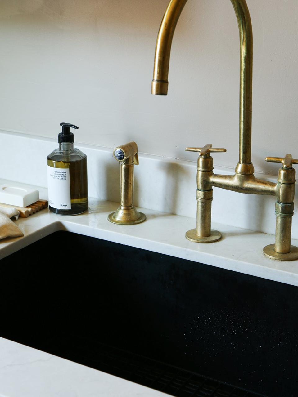 brass faucet