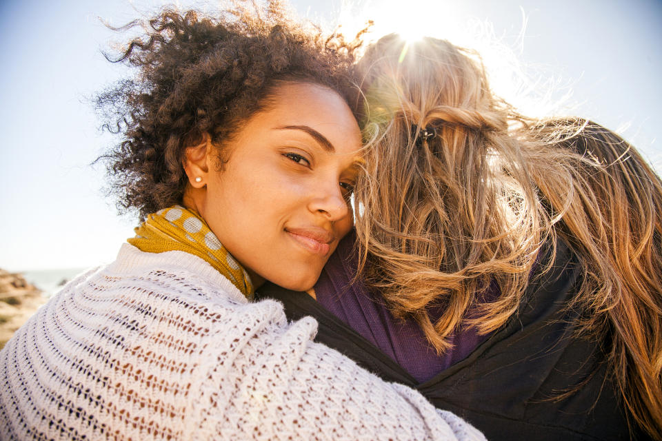 Experts suggest letting your friends know how you're feeling. (Getty Images)