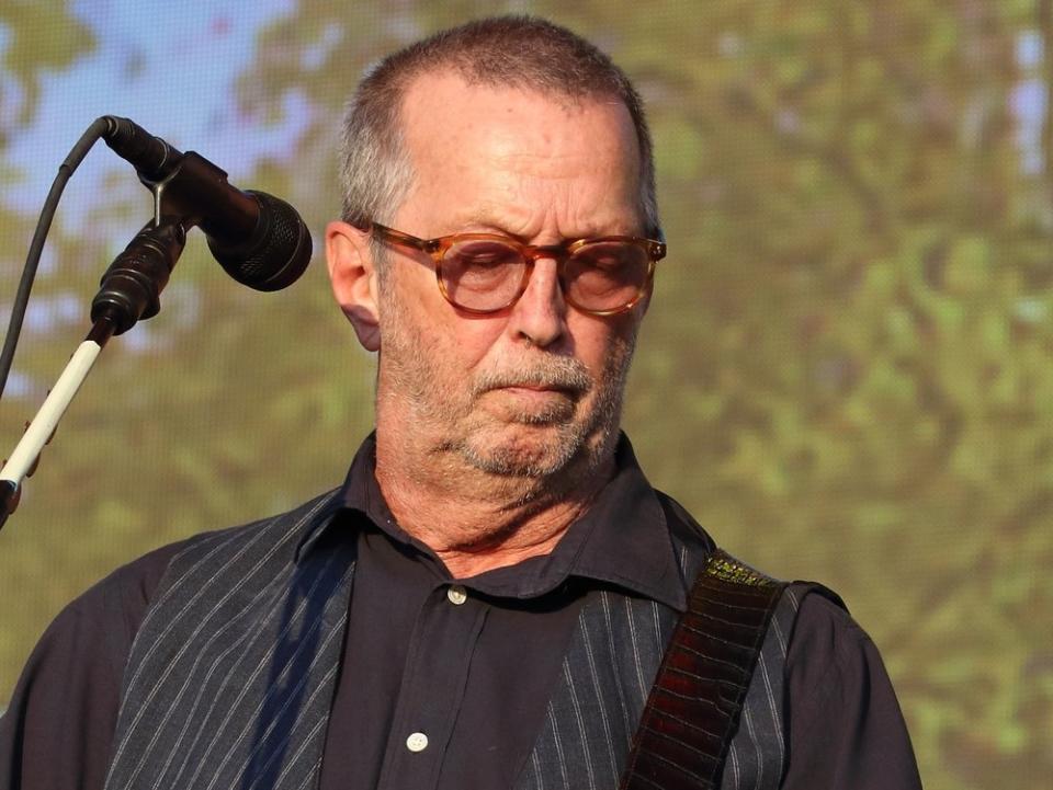 Eric Clapton hofft, ab kommender Woche wieder fit zu sein. (Bild: Landmark Media./ImageCollect.com)