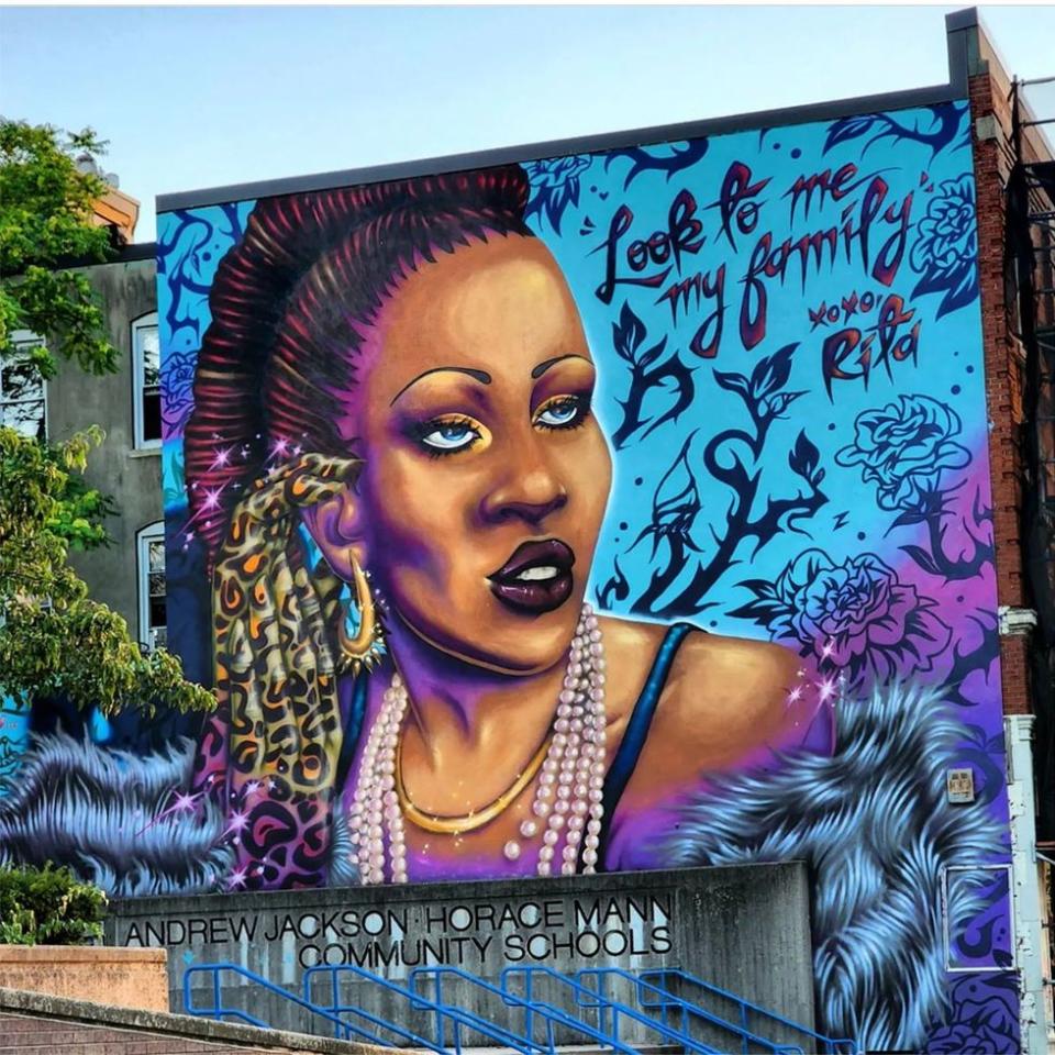 LGBTQ COLD CASE Rita Hester Boston Allston trans woman Murdered Transgender Day of Remembrance Mural