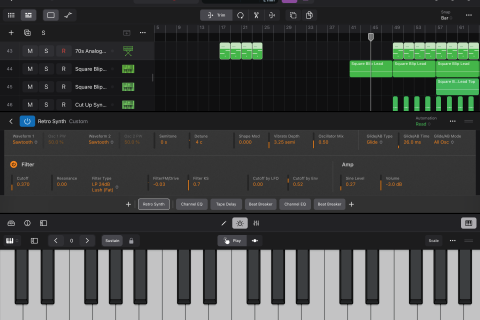 logic pro ipad