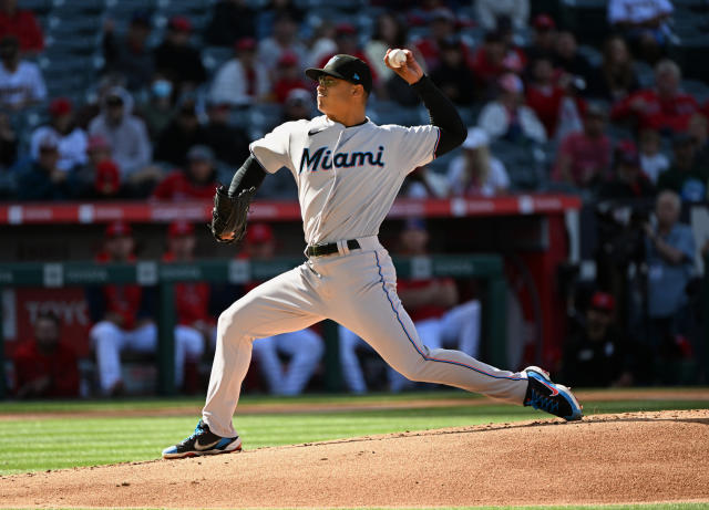 Jesus Luzardo thankful to play for hometown Miami Marlins