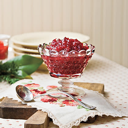 Grandma Erma's Spirited Cranberry Sauce