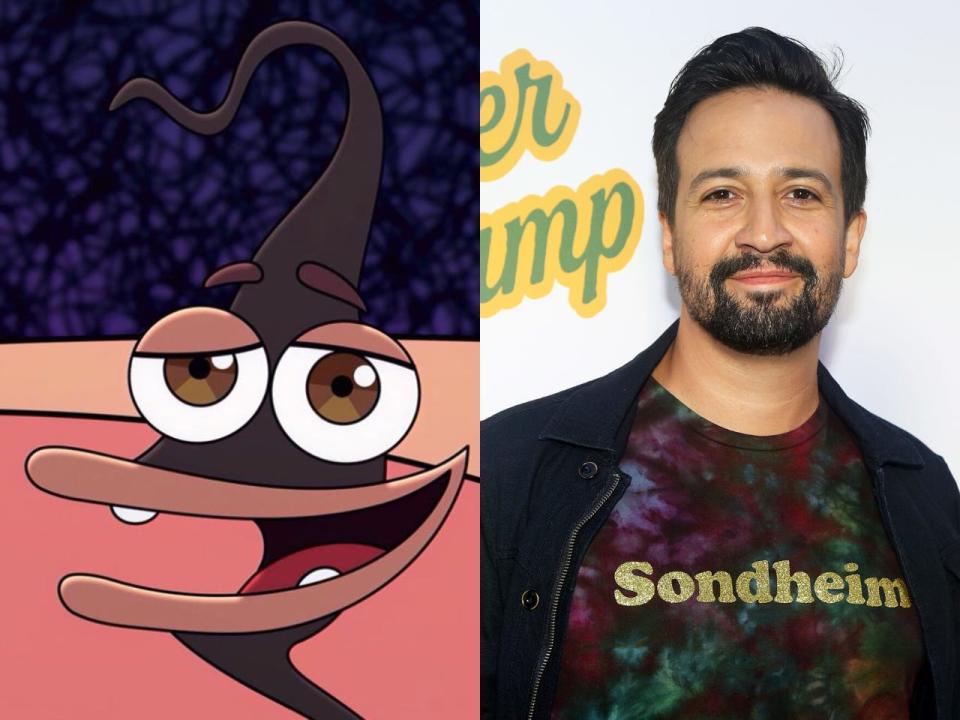 Lin Manuel Miranda plays a pubic hair in "Big Mouth" season 7.