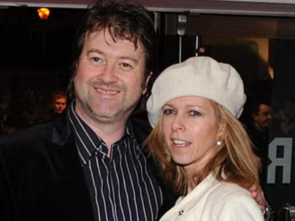 The late Derek Draper alongside his wife Kate Garraway (PA News)