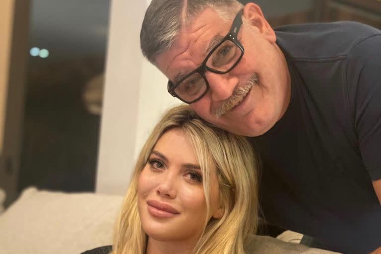 Wanda Nara le dedicó un profundo saludo a su suegro en redes sociales