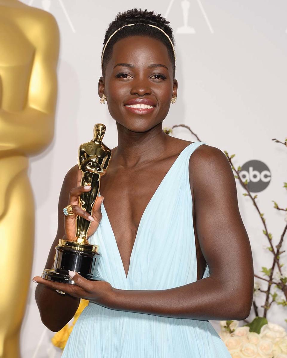 “I had won this huge award, and my imposter syndrome was at an all-time high,” says Nyong’o of the period after winning a best supporting actress Oscar for 12 Years a Slave.