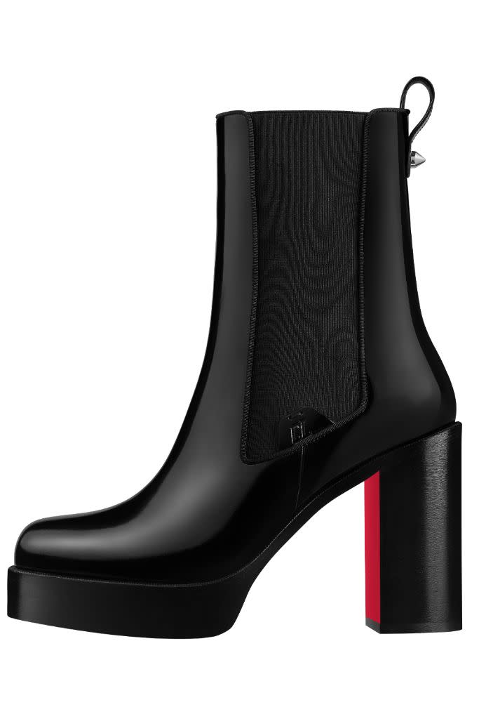 An even higher heeled boot for men from Christian Louboutin spring ’22. - Credit: Courtesy of Christian Louboutin