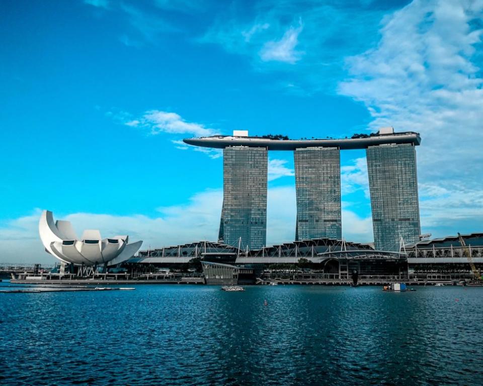 Marina Bay Sands resort in Singapore