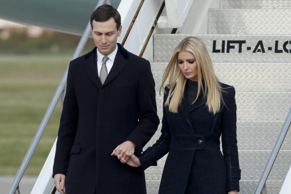 Ivanka Trump and Jared Kushner